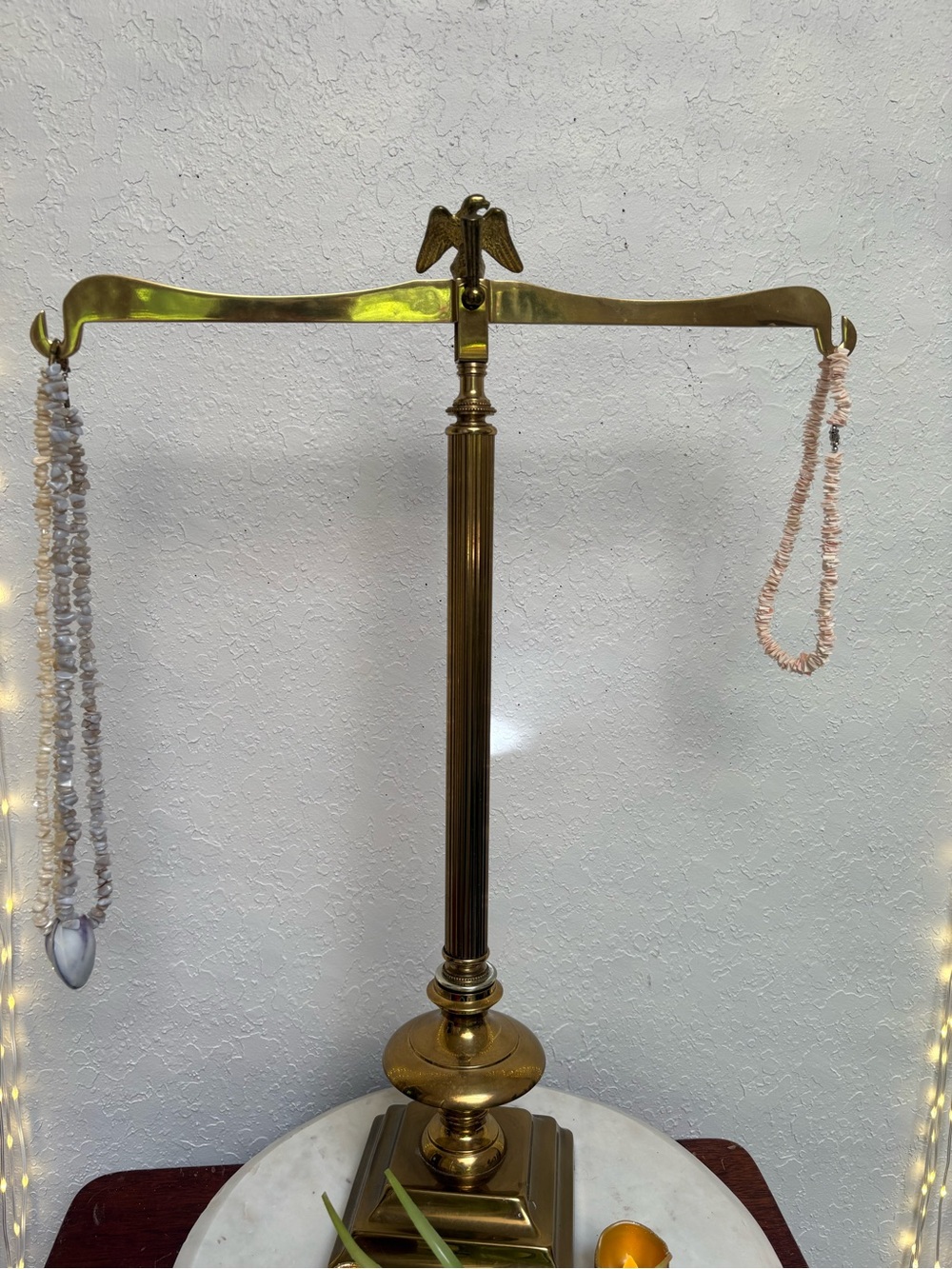 Vintage Brass Scales of Justice
